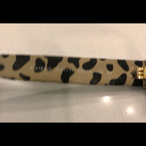 Burberry Leather Leopard Sunglasses - Picture 4 of 5